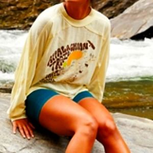 Free people Appalachian graphic tee